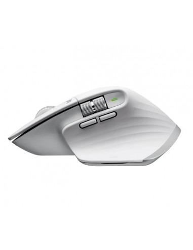 Mouse Wireless Logitech MX Master 3S / 2.4GHz and Bluetooth / 7 buttons / 200-8000 dpi / Pale Grey