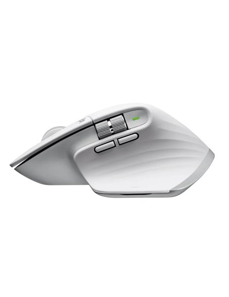 Mouse Wireless Logitech MX Master 3S / 2.4GHz and Bluetooth / 7 buttons / 200-8000 dpi / Pale Grey