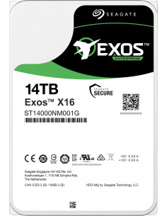 3.5” HDD Seagate Exos X16/ 14.0TB/ 7200rpm/ 256MB/ SATAIII
