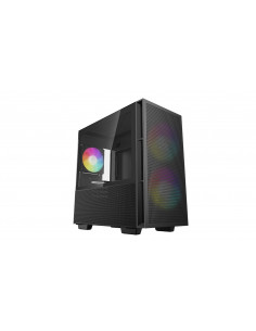 Carcasa DEEPCOOL CH360 / w/oPSU / Side-Window / Micro-ATX / Black