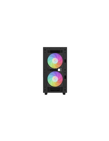 Carcasa DEEPCOOL CH360 / w/oPSU / Side-Window / Micro-ATX / Black