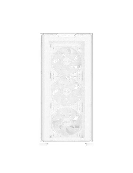 Корпус ASUS A21 PLUS/ w/oPSU / 4x120mm ARGB fans/ mATX / White