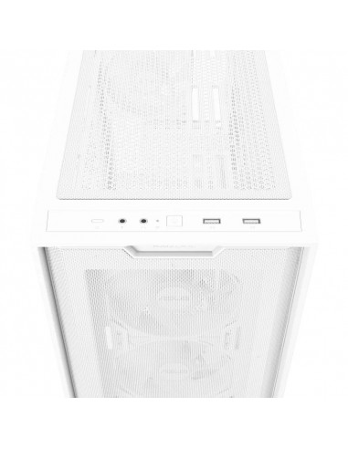 Carcasa ASUS A21 PLUS/ w/oPSU / 4x120mm ARGB fans/ mATX / White