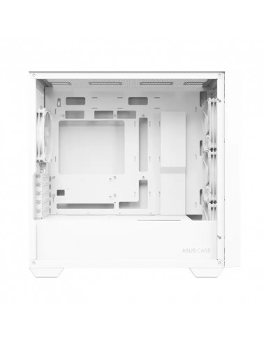 Корпус ASUS A21 PLUS/ w/oPSU / 4x120mm ARGB fans/ mATX / White