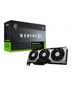 Видеокарта MSI GeForce RTX 5070 Ti VENTUS 3X 16G OC/ 12GB / GDDR7 / 192bit
