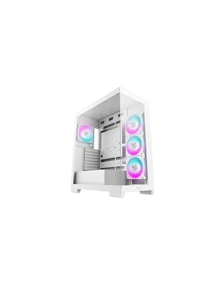 Carcasa DEEPCOOL CG580 4F WH/ w/oPSU / Side-Window / ATX / White