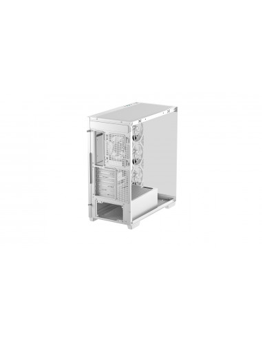 Carcasa DEEPCOOL CG580 4F WH/ w/oPSU / Side-Window / ATX / White
