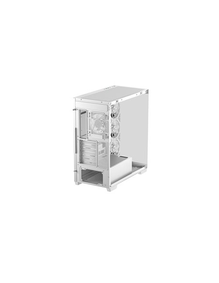 Carcasa DEEPCOOL CG580 4F WH/ w/oPSU / Side-Window / ATX / White