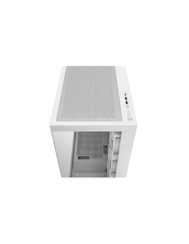 Carcasa DEEPCOOL CG580 4F WH/ w/oPSU / Side-Window / ATX / White