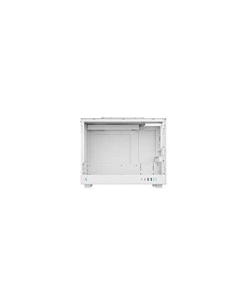 Carcasa DEEPCOOL CH160 PLUS WH / w/oPSU / Side-Window / mATX / White