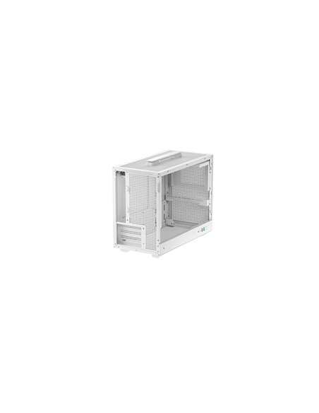 Carcasa DEEPCOOL CH160 PLUS WH / w/oPSU / Side-Window / mATX / White