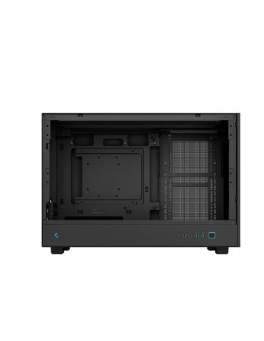 Carcasa DEEPCOOL CH260 / w/oPSU / Side-Window / 1x120mm, 2x140mm ARGB fans / mATX