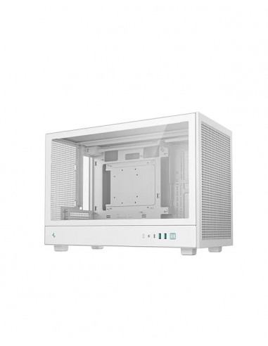 Корпус DEEPCOOL CH260 / w/oPSU / Side-Window / 1x120mm, 2x140mm ARGB fans / mATX