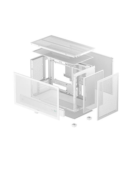 Корпус DEEPCOOL CH260 / w/oPSU / Side-Window / 1x120mm, 2x140mm ARGB fans / mATX