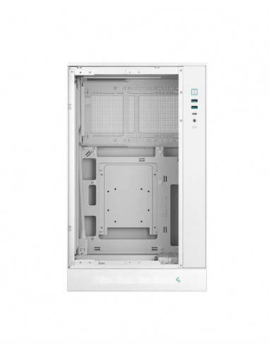Carcasa DEEPCOOL CH270 DIGITAL / w/oPSU / Side-Window / 1x120mm / mATX