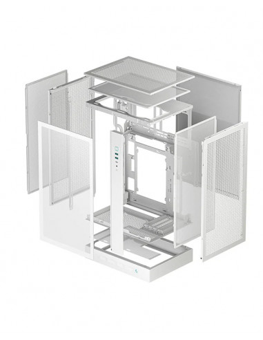Корпус DEEPCOOL CH270 DIGITAL / w/oPSU / Side-Window / 1x120mm / mATX