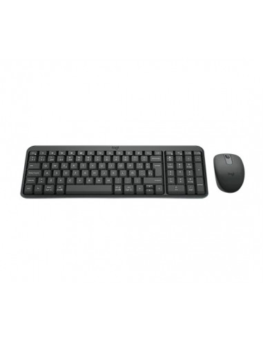 Tastatura Wireless Logitech Combo MK250, Graphite