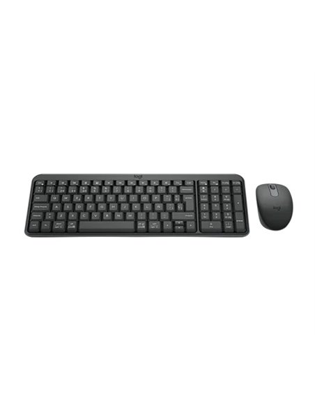 Tastatura Wireless Logitech Combo MK250, Graphite