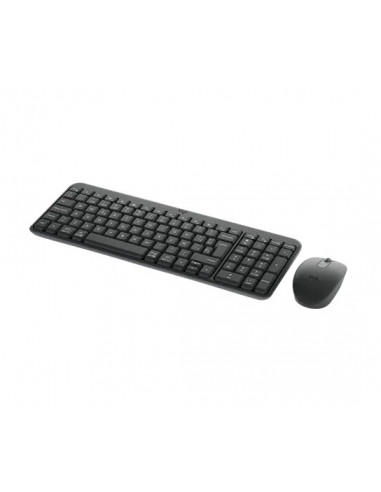 Tastatura Wireless Logitech Combo MK250, Graphite