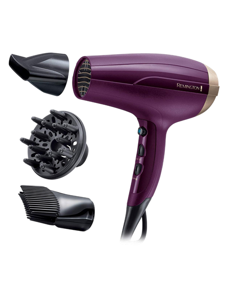 Uscător de păr Remington Your Style HD130, 2300W, Violet