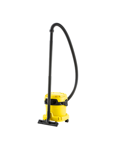 Пылесос Karcher WD 2 Plus V-12/4/18 + Насадка для пола DN 35, Жёлтый