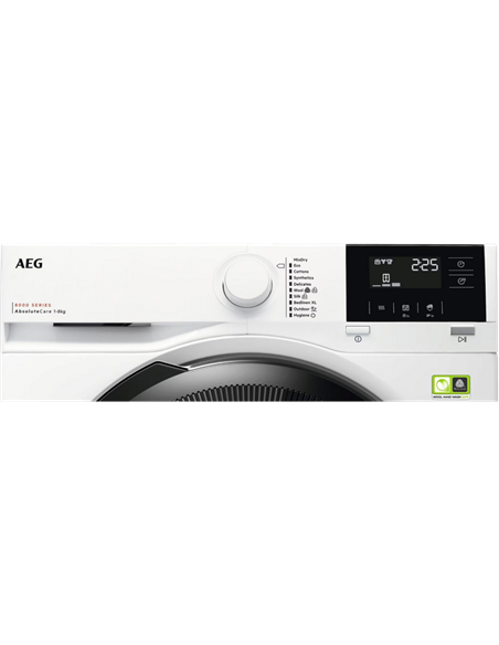 Uscător de rufe AEG TR8184E, 8kg, Alb