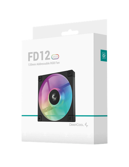 Ventilator PC Deepcool FD12 ARGB, 120 mm