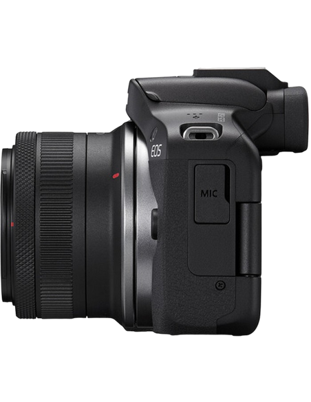 Aparat Foto Mirrorless Canon n EOS R50 Black & RF-S 18-45mm f/4.5-6.3 IS STM & RF-S 55-210mm f/5-7.1 IS STM KIT