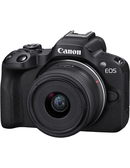 Aparat Foto Mirrorless Canon n EOS R50 Black & RF-S 18-45mm f/4.5-6.3 IS STM & RF-S 55-210mm f/5-7.1 IS STM KIT