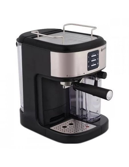 Кофеварка рожковая VITEK VT-8489, 1250Вт, Серебристый