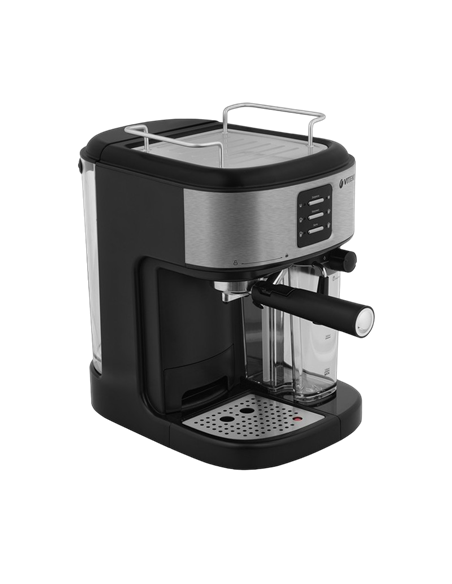 Cafetiera manuala VITEK VT-8489, 1250W, Argintiu