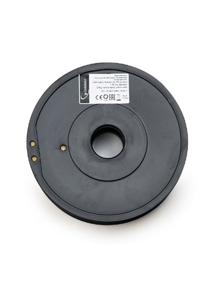 Filament pentru imprimantă 3D Gembird FF-3DP-ABS1.75-02-Y, ABS, Galben , 1.75 mm, 0,6 kg