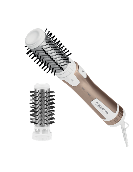 Uscător de păr-perie Rowenta CF9520F0, 1000W, Aur | Alb