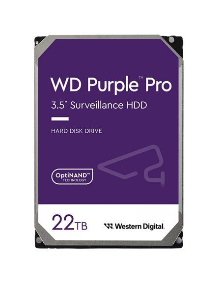 Unitate HDD Western Digital WD Purple Pro, 3.5", 22 TB WD221PURP