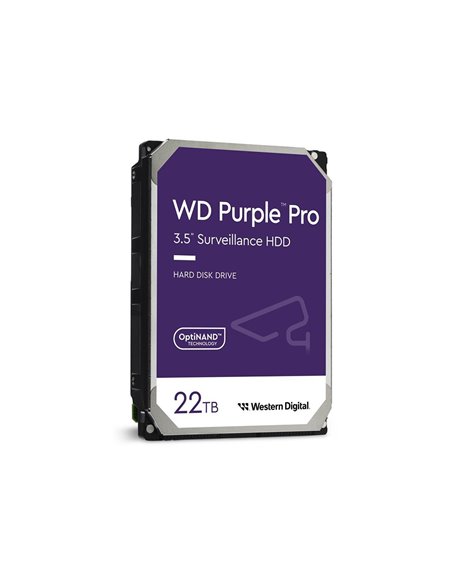 Unitate HDD Western Digital WD Purple Pro, 3.5", 22 TB WD221PURP