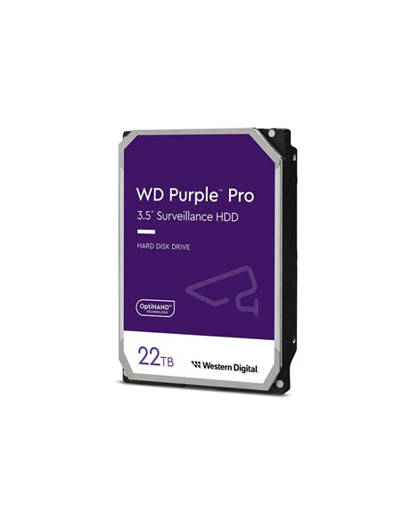 Unitate HDD Western Digital WD Purple Pro, 3.5", 22 TB WD221PURP