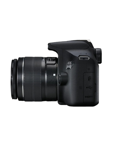 Aparat foto DSLR Canon EOS 2000D & EF-S 18-55mm f/3.5-5.6 DC III KIT