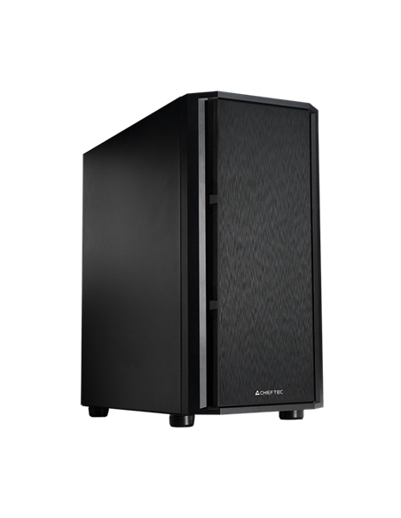 Компьютерный корпус Chieftec Pro Mini, Midi-Tower, Без блока питания, Чёрный