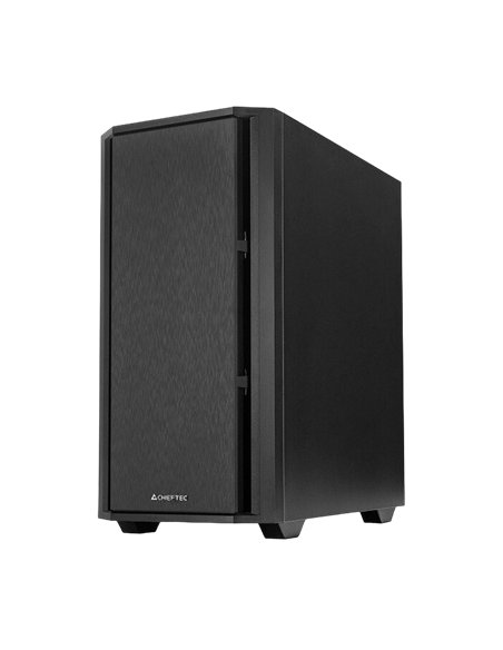 Компьютерный корпус Chieftec Pro Mini, Midi-Tower, Без блока питания, Чёрный