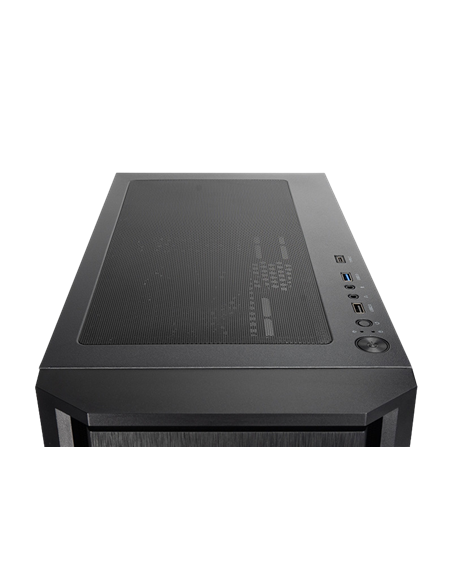 Компьютерный корпус Chieftec Pro Mini, Midi-Tower, Без блока питания, Чёрный