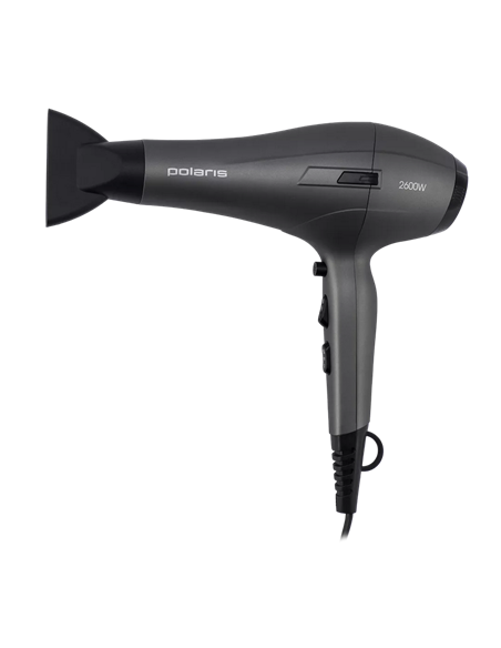 Фен Polaris PHD2600AСi, 2600Вт, Графитовый Фен Polaris PHD2600AСi, 2600Вт, Графитовый