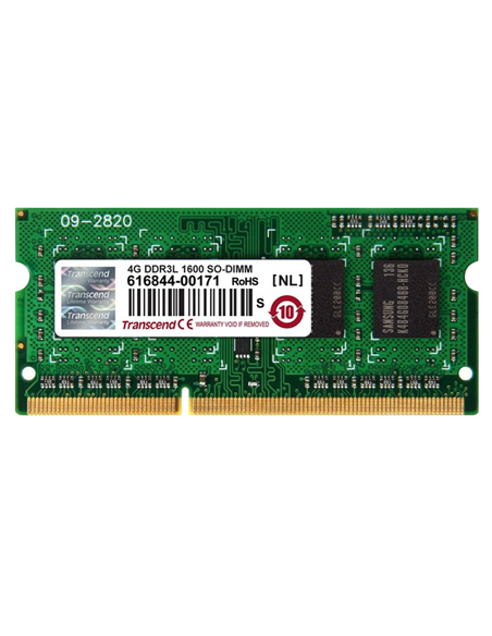 Memorie RAM Transcend TS512MSK64W6H, DDR3 SDRAM, 1600 MHz, 4GB