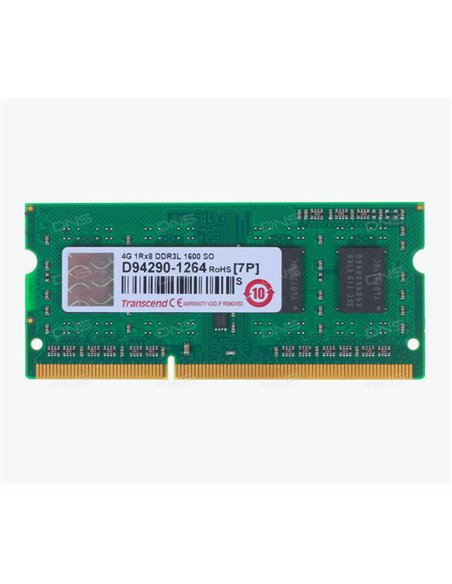 Memorie RAM Transcend TS512MSK64W6H, DDR3 SDRAM, 1600 MHz, 4GB