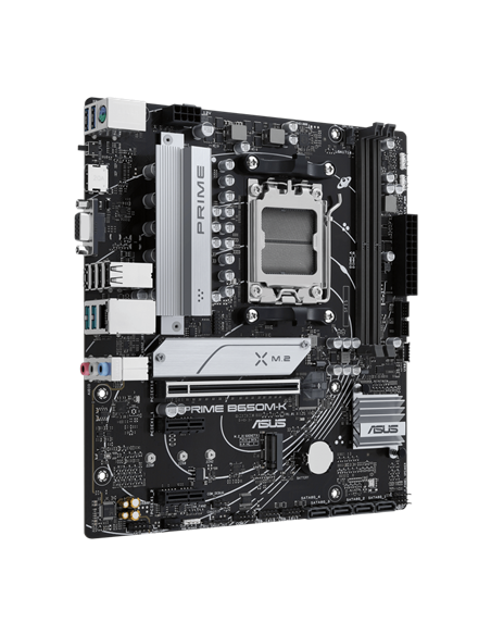 Материнская плата ASUS PRIME B650M-K, AM5, AMD B650, Micro-ATX