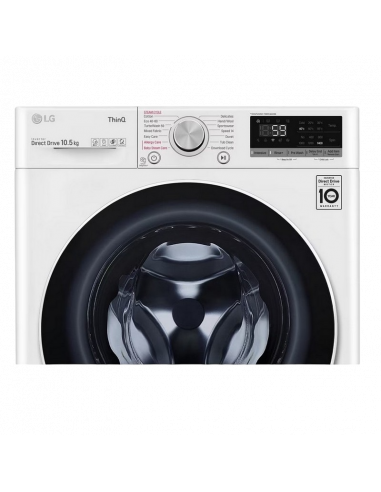 Стиральная машина LG F4WV710S2E, 10,5кг, Белый
