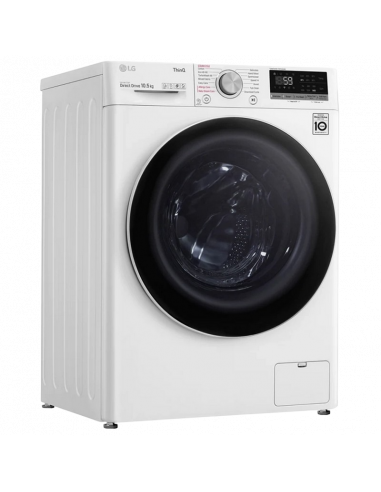 Стиральная машина LG F4WV710S2E, 10,5кг, Белый