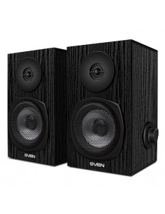 Компьютерные колонки 2.0 SVEN SPS-575, Чёрный 2