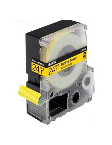 Картридж с лентой Epson LK-6YBP, 24 мм x 9 м