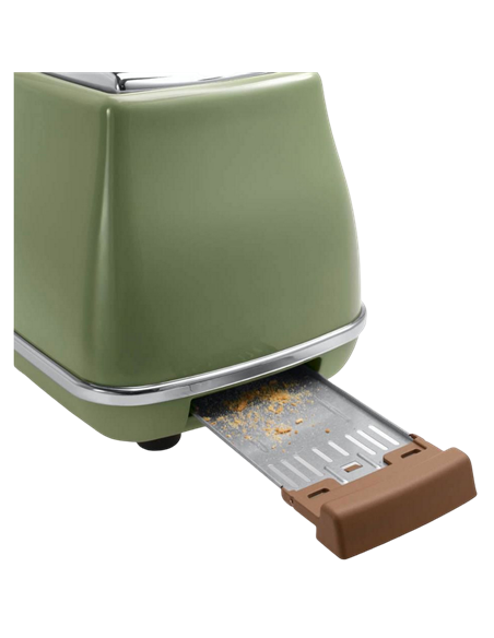 Тостер DeLonghi CTOV 2103 GR, Зеленый Тостер DeLonghi CTOV 2103 GR, Зеленый