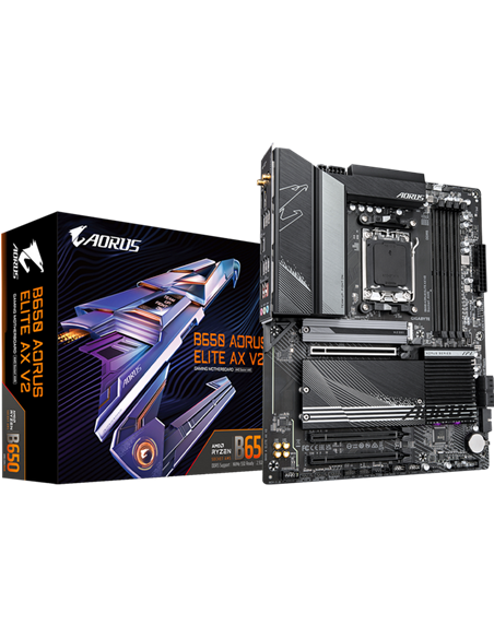Placă de bază Gigabyte B650 A ELITE AX V2, AM5, AMD B650, ATX